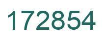 Número 172854 imagen verde