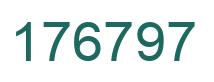 Número 176797 imagen verde
