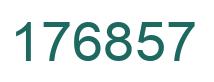 Número 176857 imagen verde