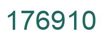 Número 176910 imagen verde