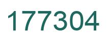 Número 177304 imagen verde