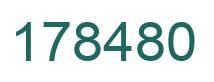 Número 178480 imagen verde