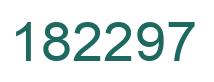 Número 182297 imagen verde