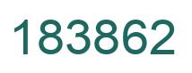 Número 183862 imagen verde