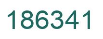 Número 186341 imagen verde