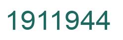 Número 1911944 imagen verde
