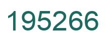 Número 195266 imagen verde