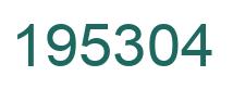 Número 195304 imagen verde