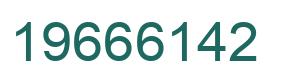 Número 19666142 imagen verde