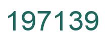 Número 197139 imagen verde