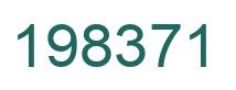 Número 198371 imagen verde