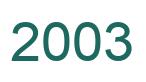 Zahl 2003 grün bild