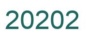 Zahl 20202 grün bild