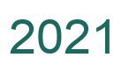 Zahl 2021 grün bild