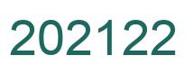 Number 202122 green image