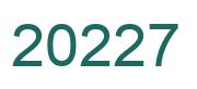 Zahl 20227 grün bild