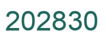 Number 202830 green image