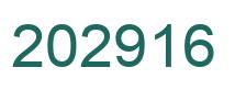 Número 202916 imagen verde