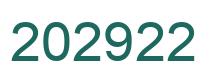 Number 202922 green image