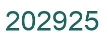 Número 202925 imagen verde