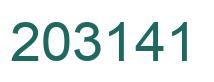 Número 203141 imagen verde