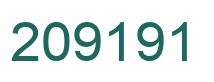 Número 209191 imagen verde