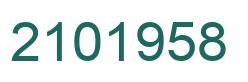 Número 2101958 imagen verde