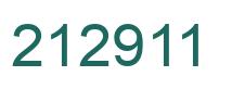 Número 212911 imagen verde