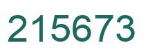 Número 215673 imagen verde
