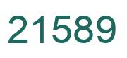 Número 21589 imagen verde