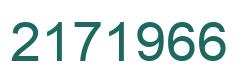 Número 2171966 imagen verde