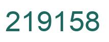 Número 219158 imagen verde