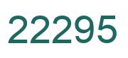Número 22295 imagen verde