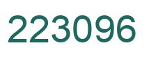 Número 223096 imagen verde