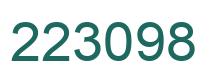 Número 223098 imagen verde