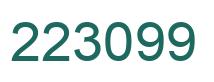 Número 223099 imagen verde
