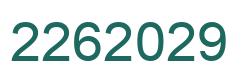 Número 2262029 imagen verde