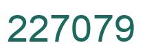 Número 227079 imagen verde
