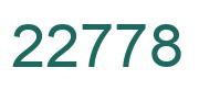 Número 22778 imagen verde