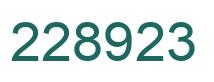 Número 228923 imagen verde
