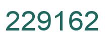 Number 229162 green image