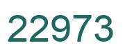 Zahl 22973 grün bild