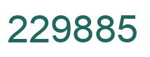 Número 229885 imagen verde