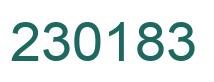 Número 230183 imagen verde