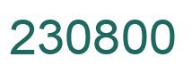 Número 230800 imagen verde