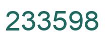 Número 233598 imagen verde