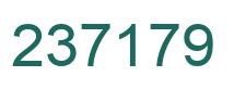 Número 237179 imagen verde