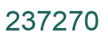 Número 237270 imagen verde