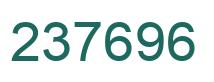 Número 237696 imagen verde
