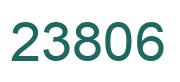 Number 23806 green image